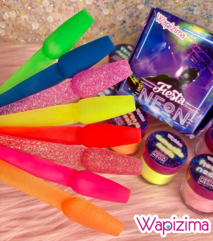 COLECCION ACRILICOS FIESTA NEON WAPIZIMA